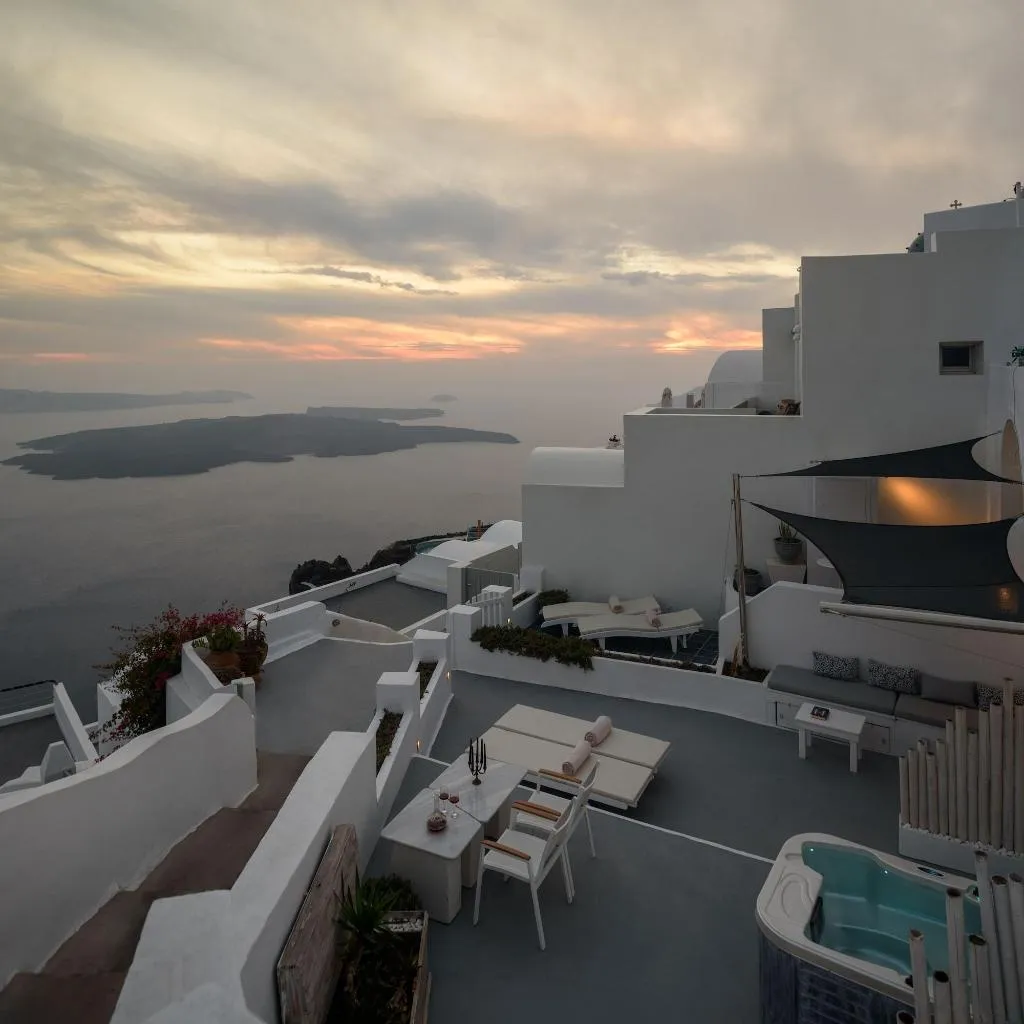 Room, Zenith Blue, Santorini