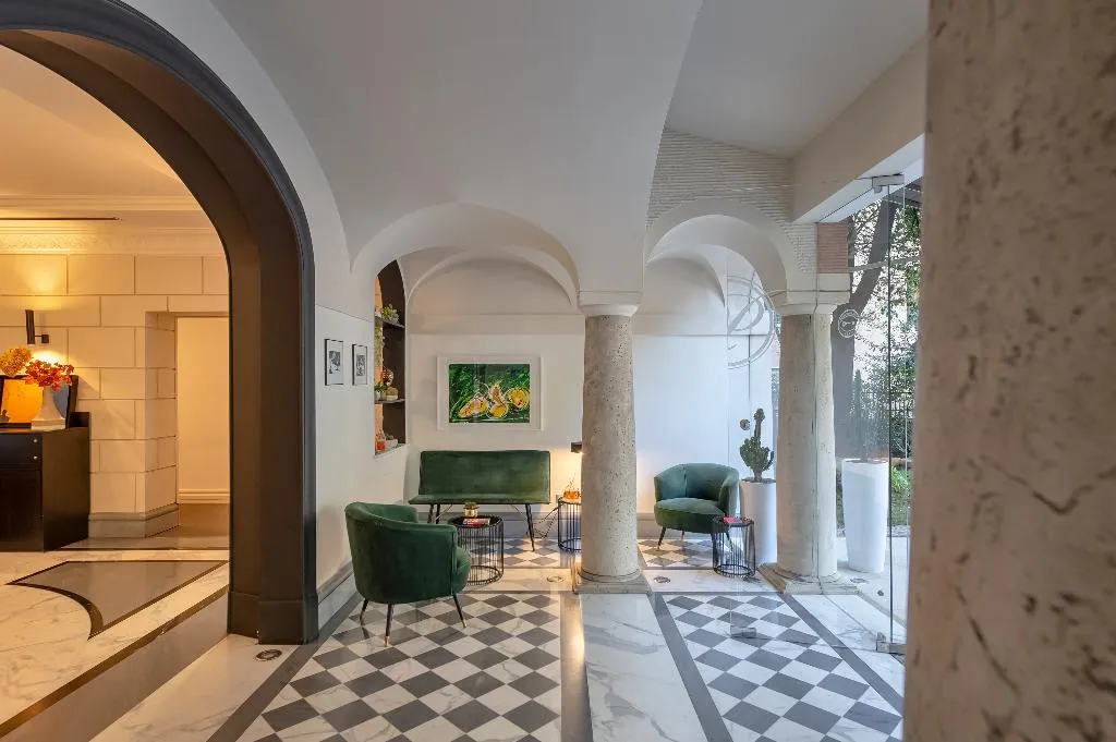 Lobby, Hotel Principe Torlonia, Rome