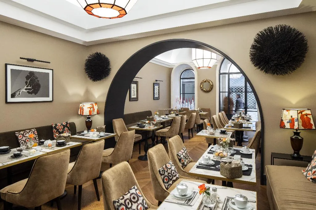 Restaurant, Adriano Rooftop, Rome
