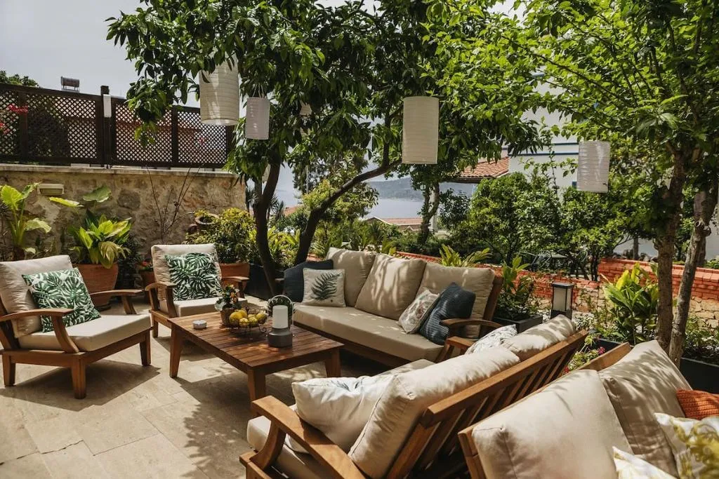 Terrace, True Blue Boutique Hotel, Dalaman