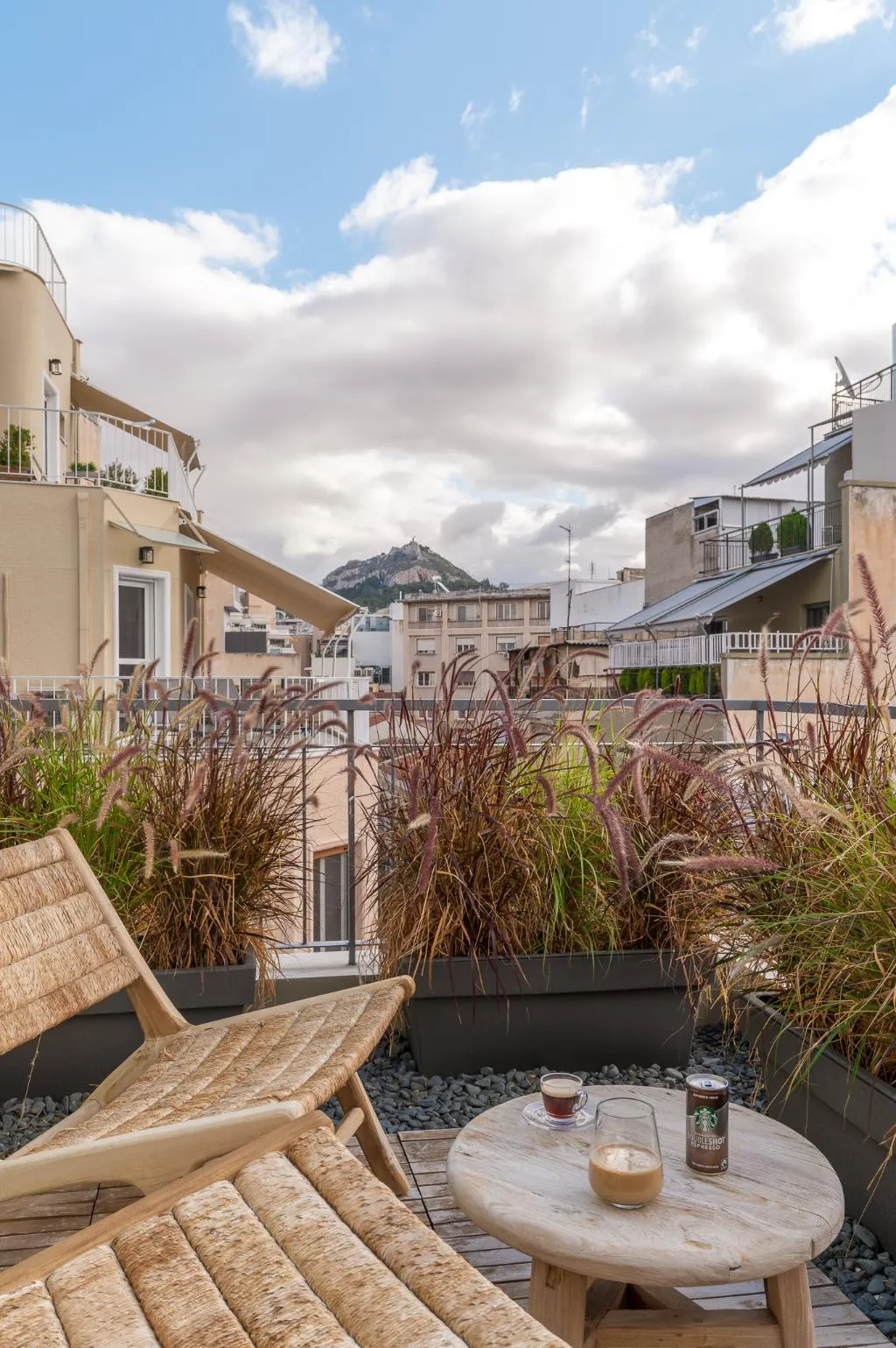 Terrace, Lofus Bio Suites, Athens