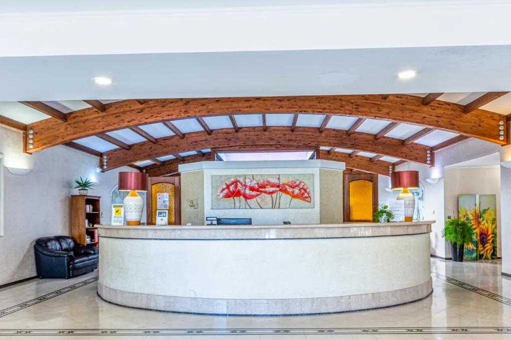 Lobby, Le Torri Hotel, Cagliari