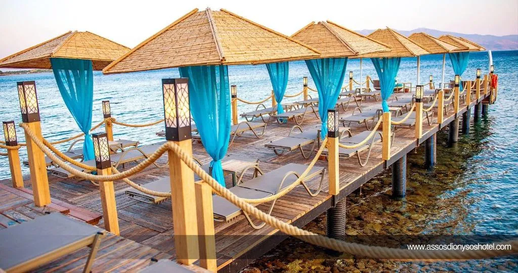 Terrace, Assos Dionysos Hotel, Izmir