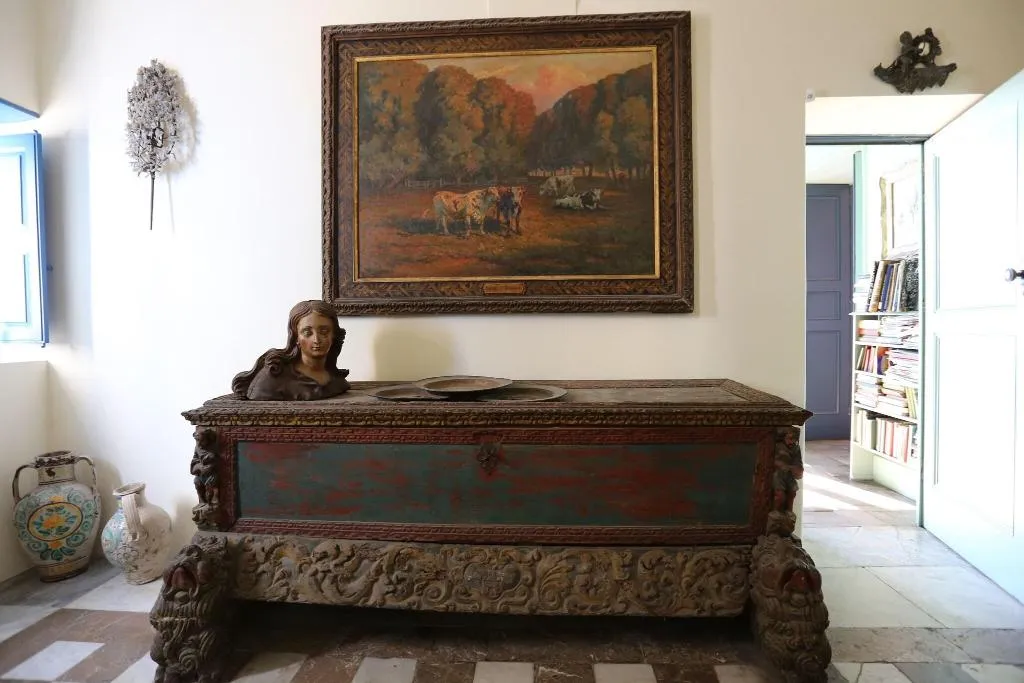 Lobby, Casa Cuseni, Taormina