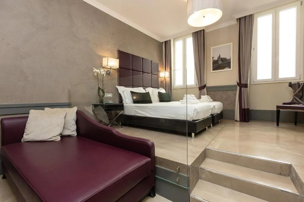 TRIPLE DELUXE WITH VIEWS Room, Hotel Castellino Roma, Rome