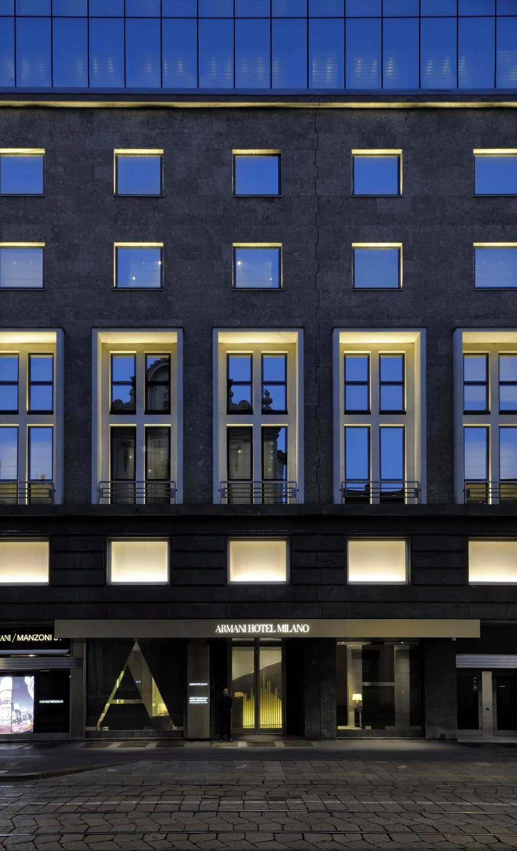 General view, Armani Hotel Milano, Milan