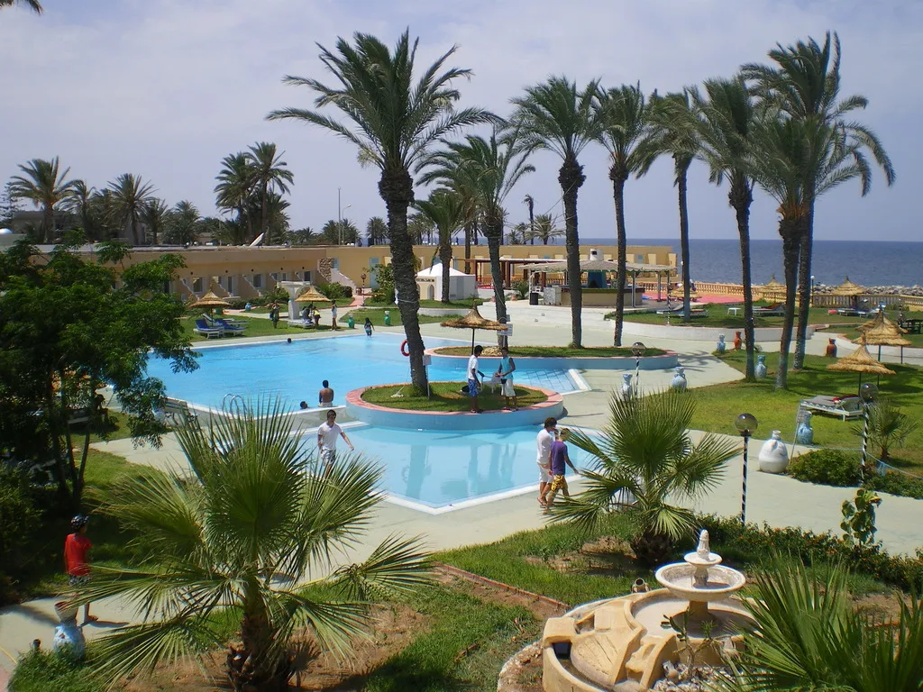 Pool, Les Palmiers, Tunisia