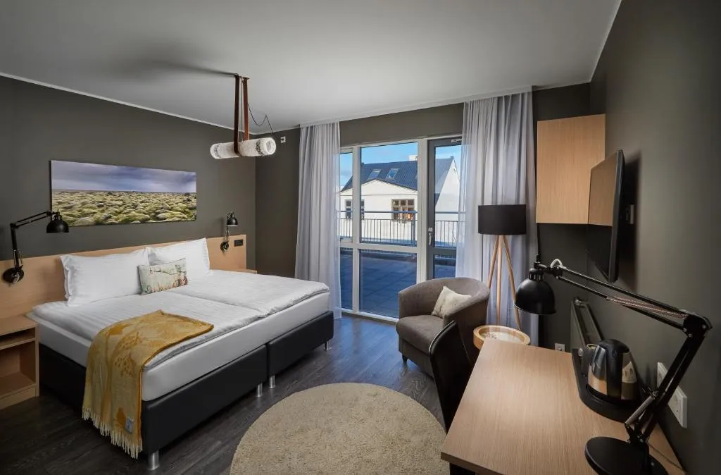 Double or Twin DELUXE WITH BALCONY Room, Alda Hotel Reykjavik, Reykjavik
