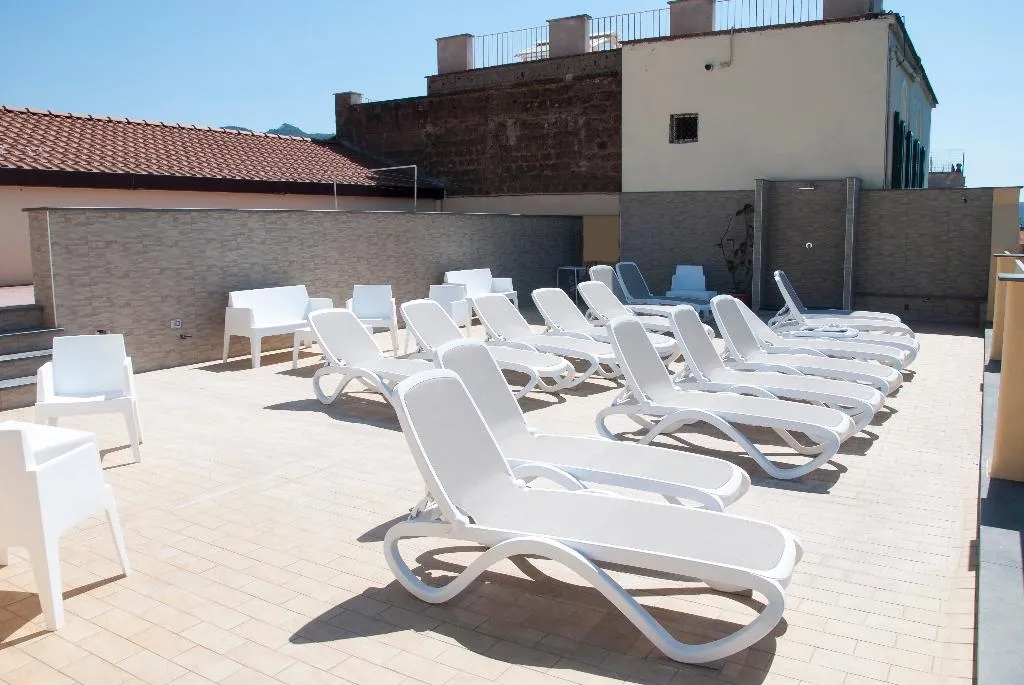 Terrace, Sisters' Hostel, Naples