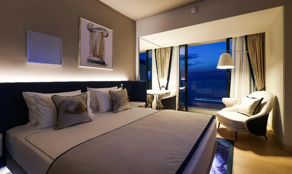DOUBLE SINGLE USE DELUXE SEA VIEW Room, Grand Hotel Brioni Pula, Radisson Collection Hotel, Istria