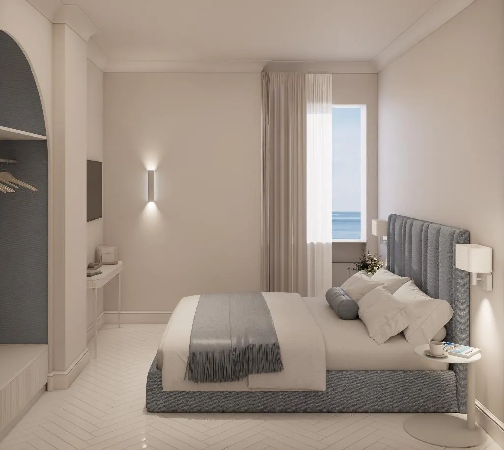 DOUBLE DELUXE SEA VIEW Room, Hotel Club Due Torri, Naples