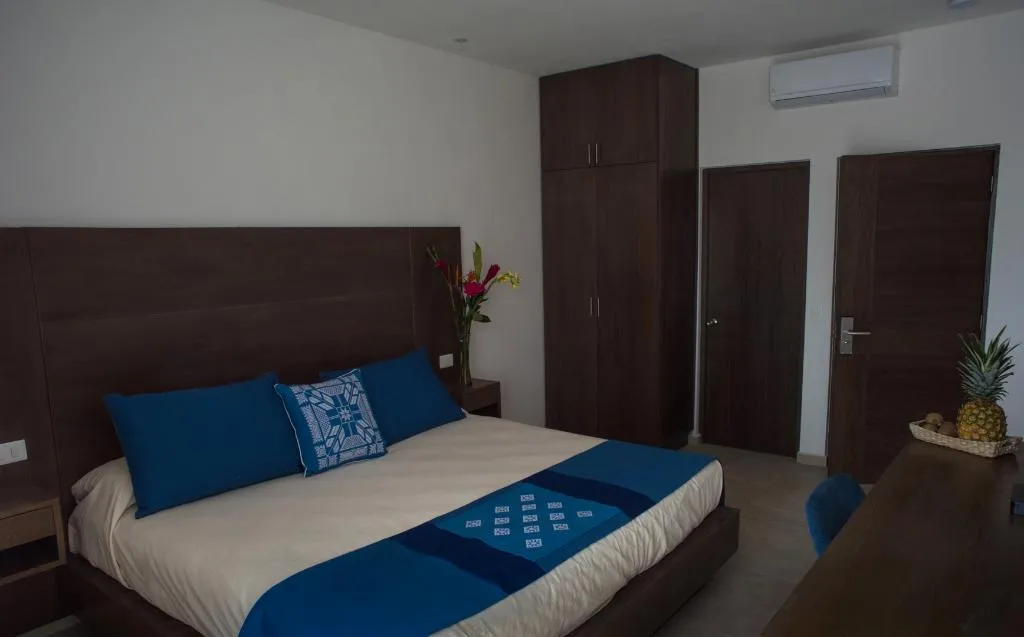 DOUBLE KING SIZE BED Room, Portea, Playa Del Carmen