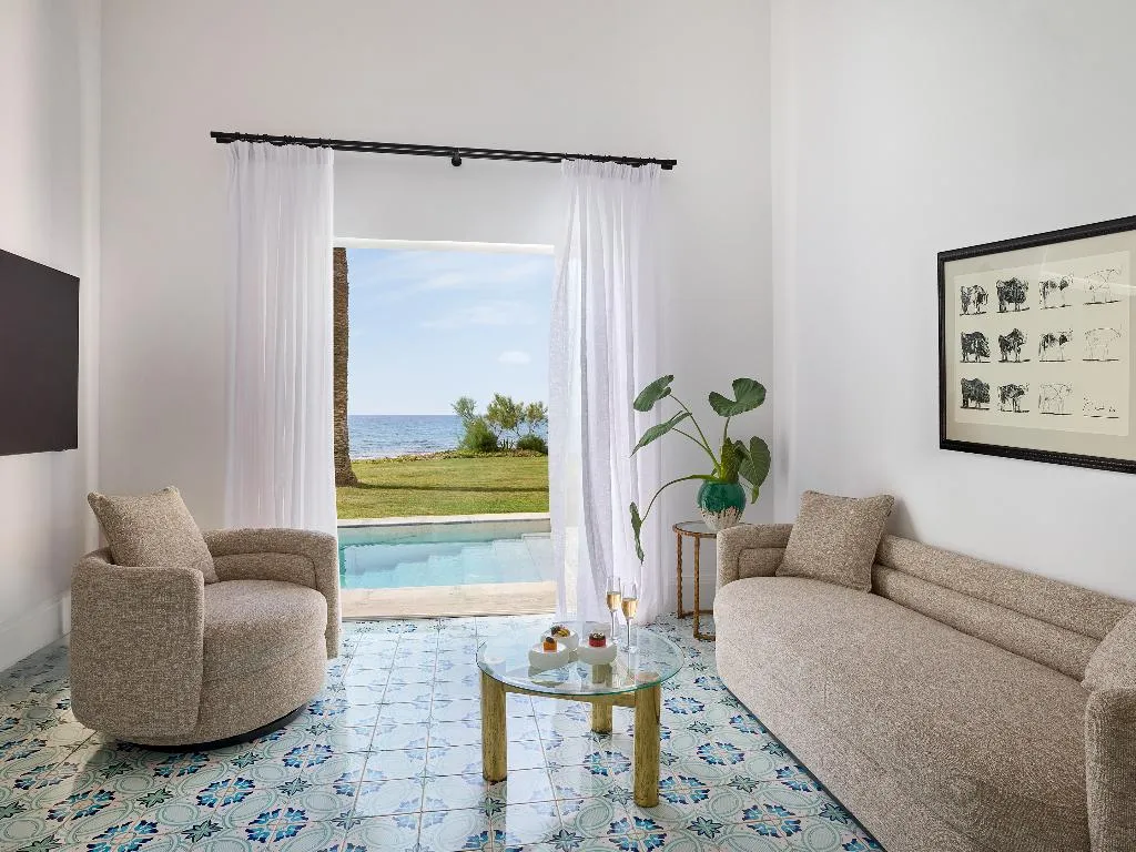VILLA THREE BEDROOMS Room, Caramel, A Resort to Live, Crete