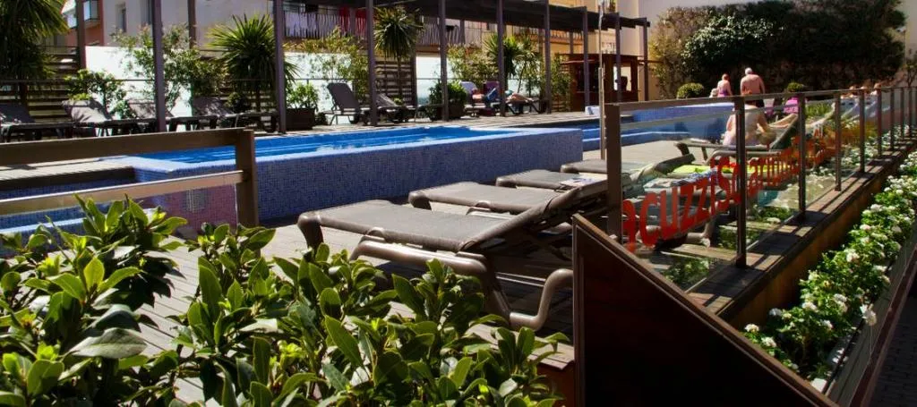 Terrace, Alegria Plaza Paris, Costa Brava