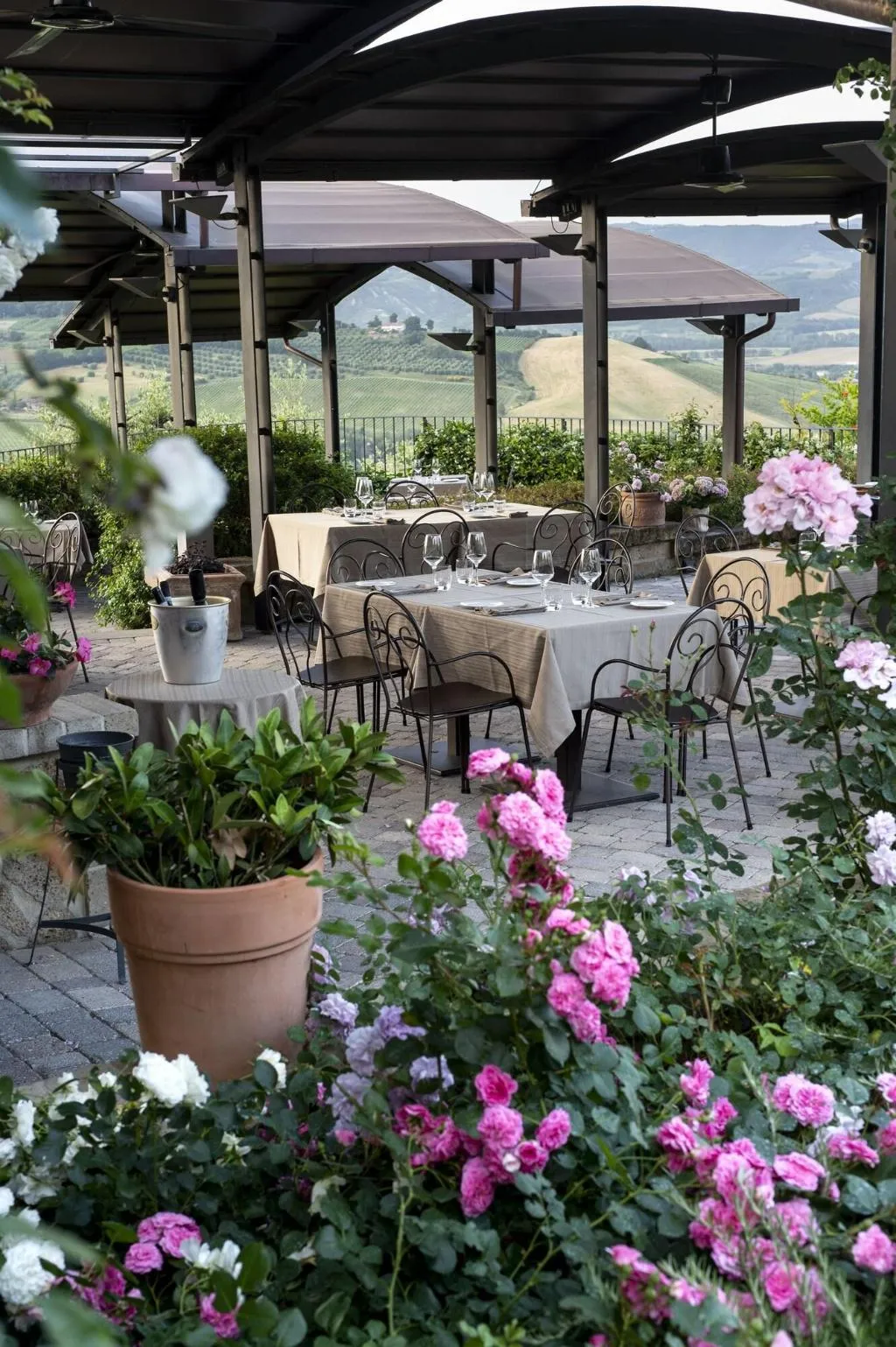 Terrace, Altarocca Wine Resort, Perugia