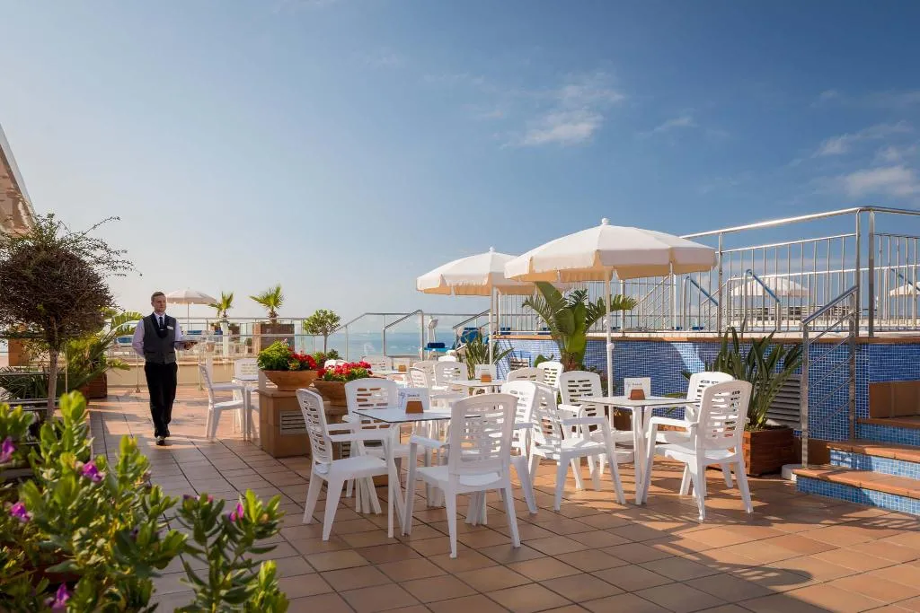 Terrace, htop Pineda Palace - Adults Only, Costa Brava