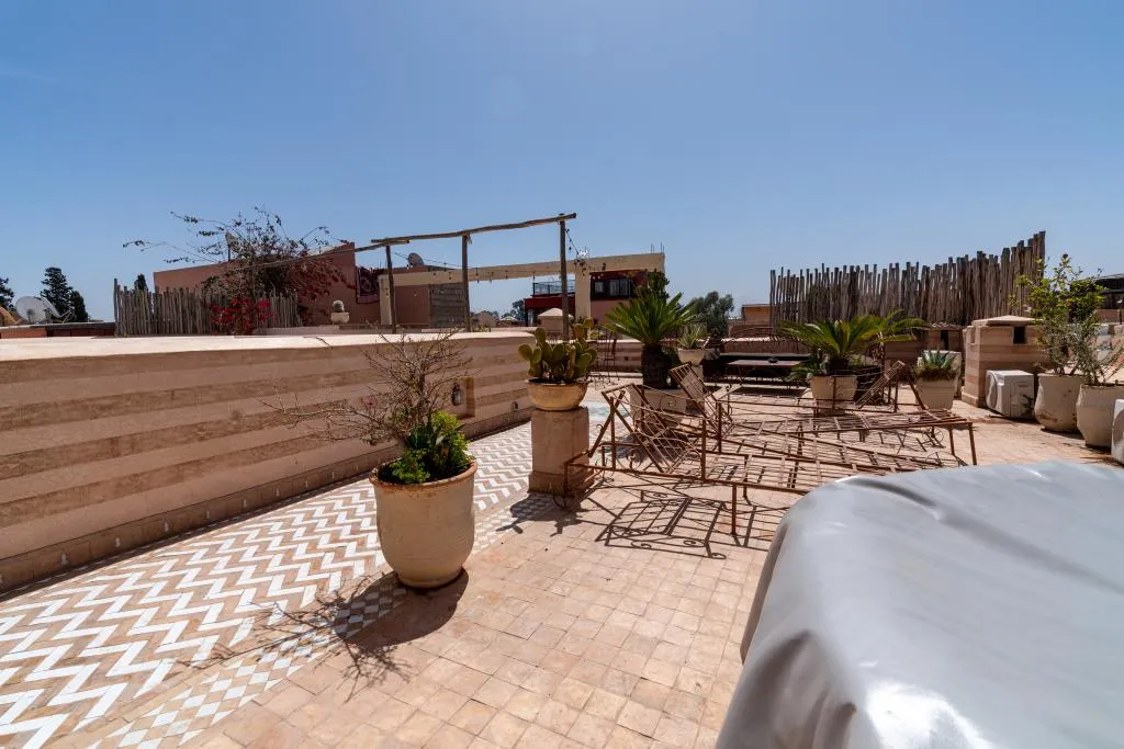 Terrace, Palais Nejma Oriental, Marrakech