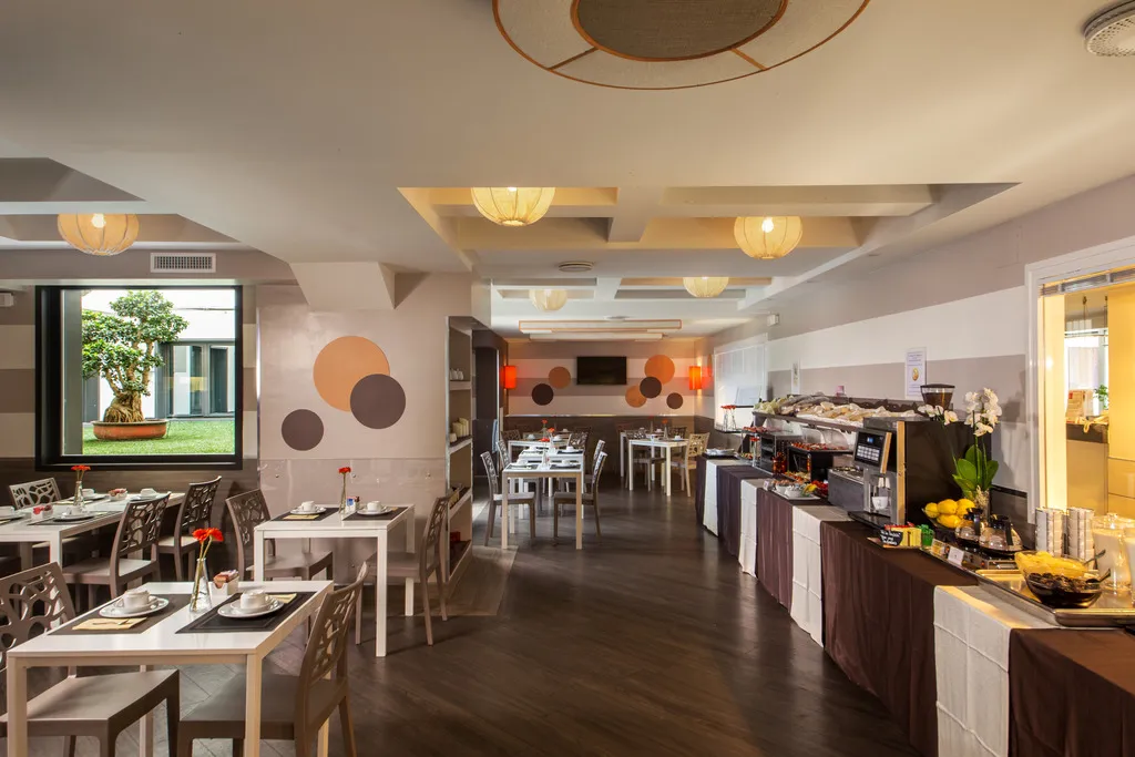 Restaurant, Hotel Domidea, Rome