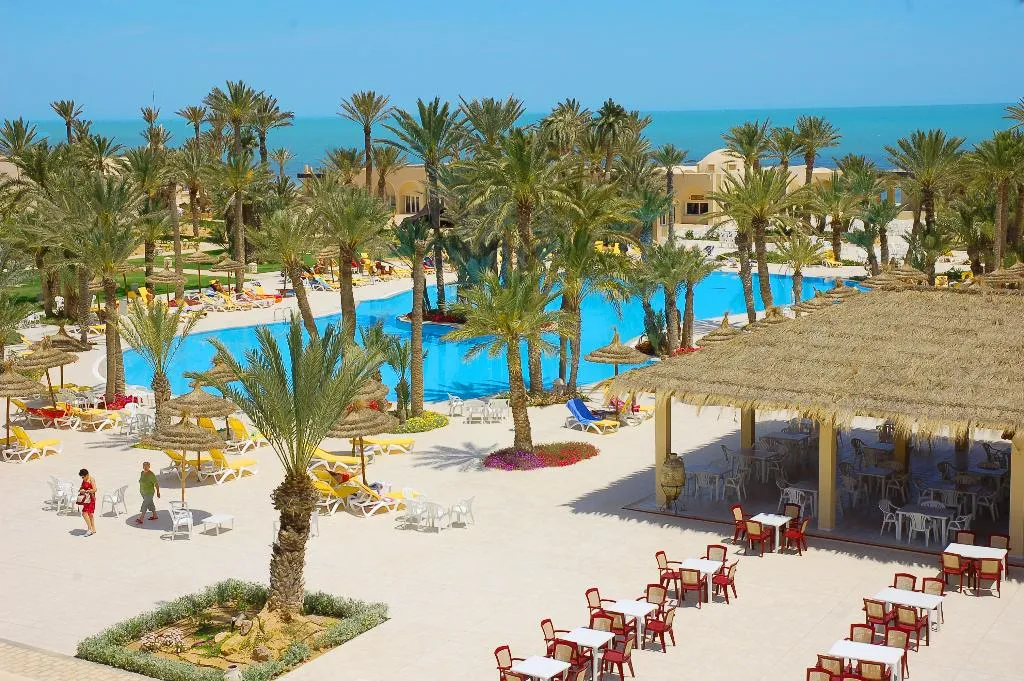 Terrace, Zita Beach Resort, Tunisia