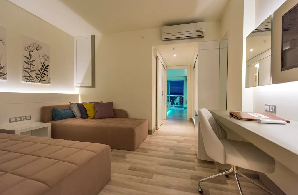FAMILY ROOM SIDE SEA VIEW Room, Flora Garden Ephesus Hotel, Izmir