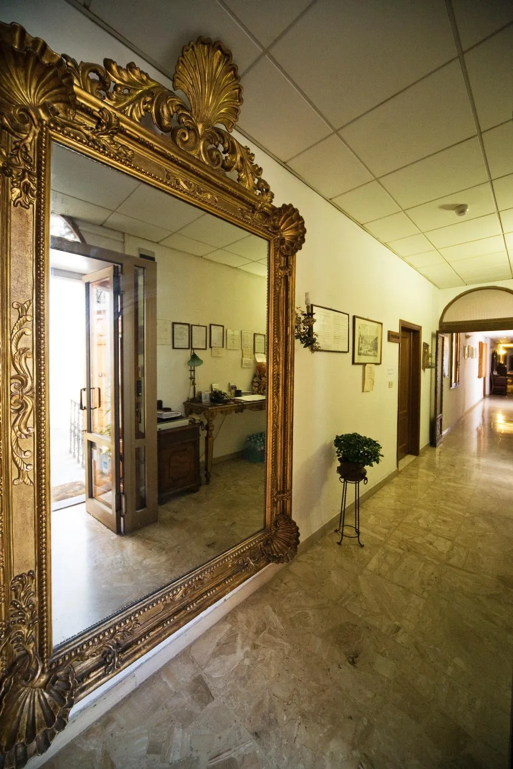 Lobby, Hotel Merlini, Florence