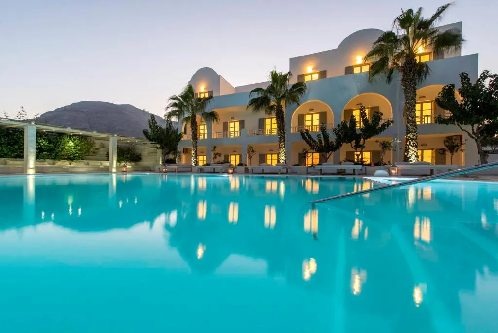 General view, Hotel 28, Santorini