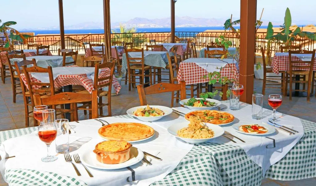 Restaurant, White Olive Marine Aquapark, Kos