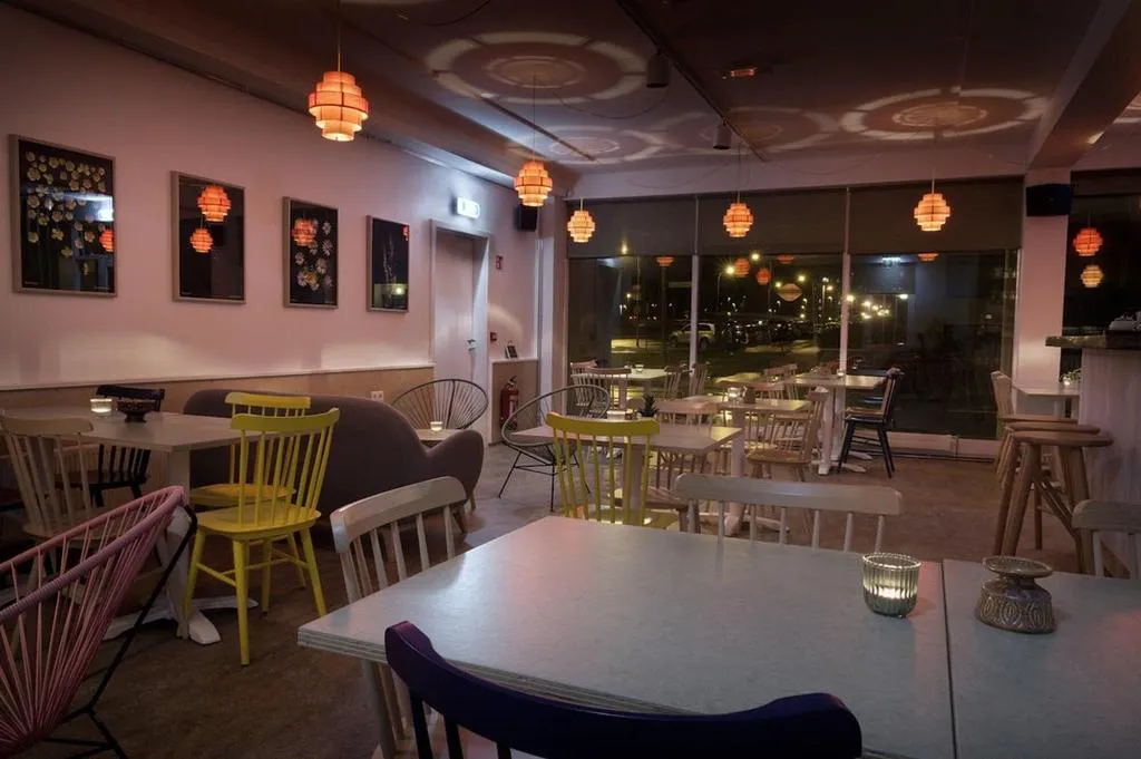 Lobby, Lækur Hostel, Reykjavik
