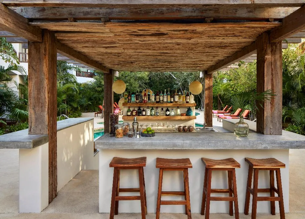 Bar, Aluna Resort Tulum, Cancun Area