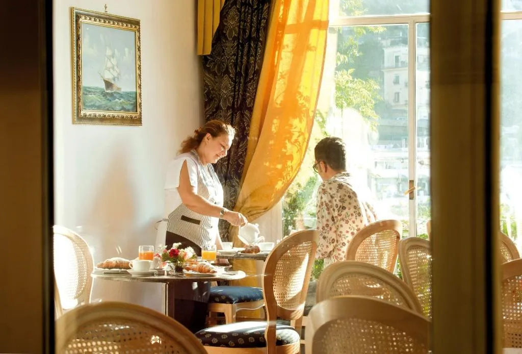 Restaurant, Hotel Reginella Positano, Naples