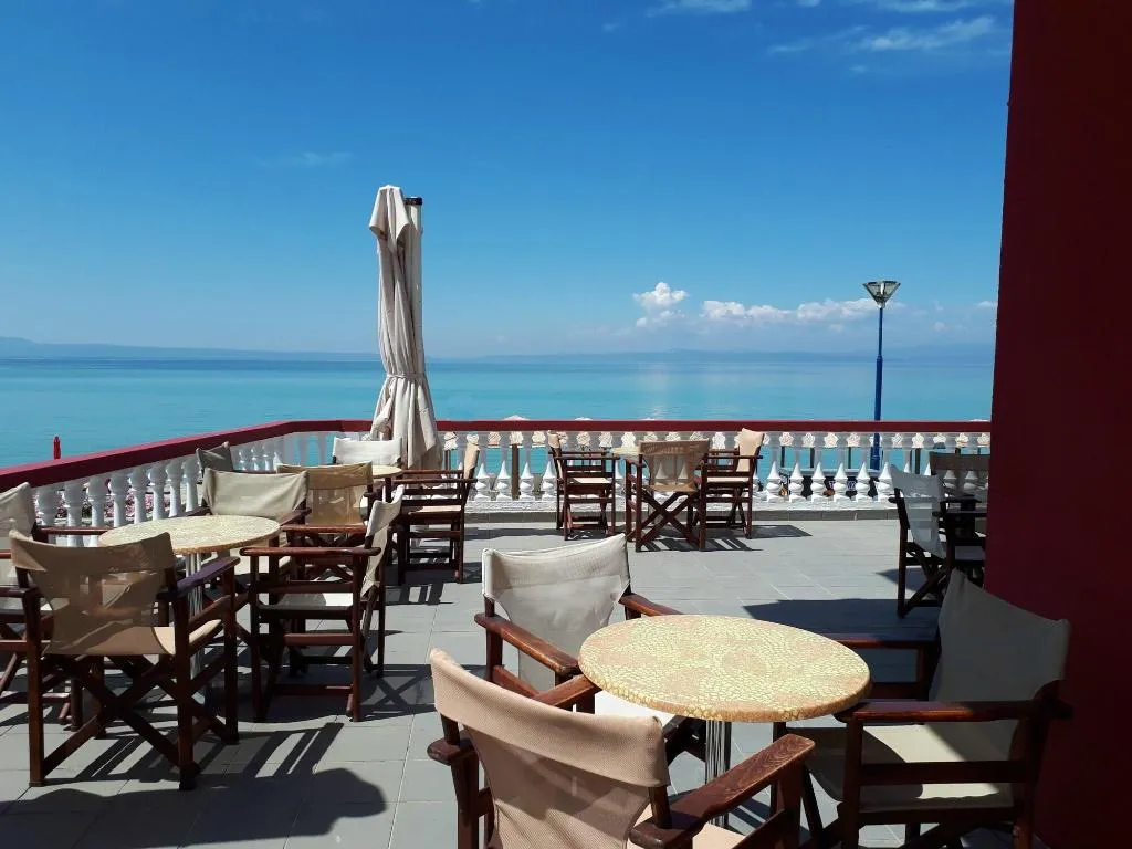 Terrace, Summer Beach Hotel, Halkidiki
