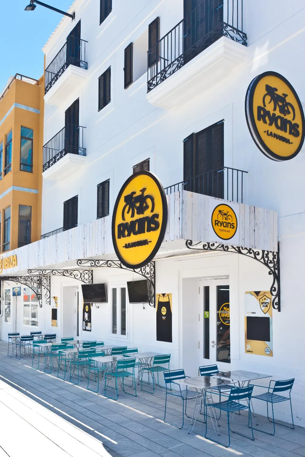 Terrace, Ryans La Marina, Ibiza