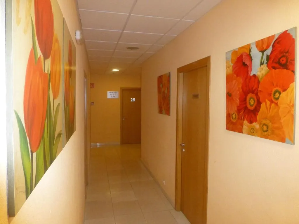 Lobby, Hostal El Val, Madrid