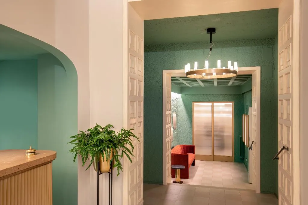 Lobby, Hotel Colosseum, Rome
