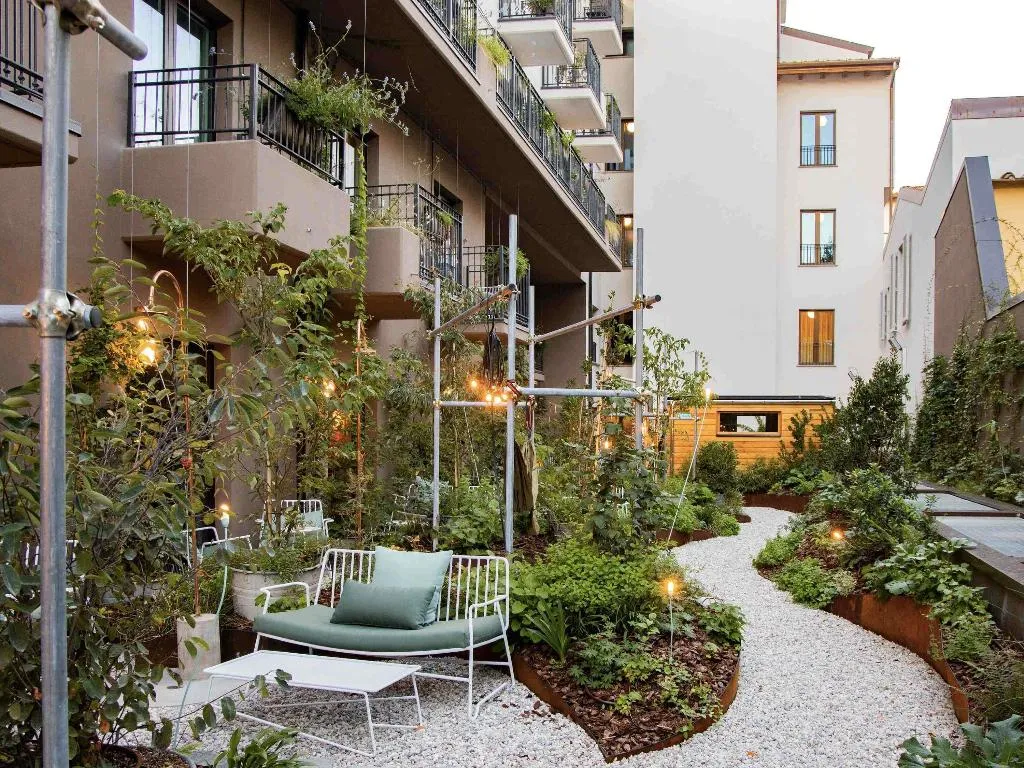 DOUBLE GARDEN VIEW Room, 25hours Hotel Piazza San Paolino, Florence
