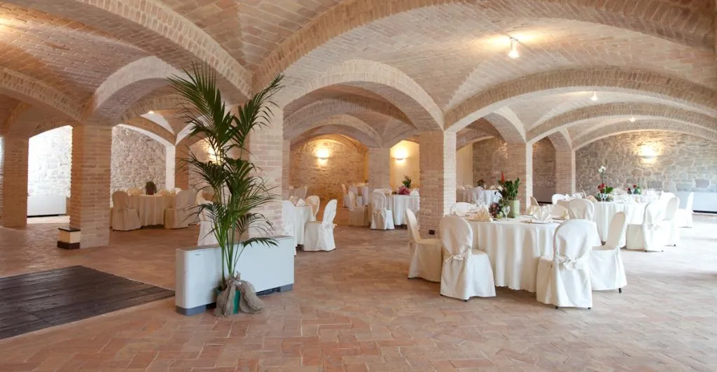 Restaurant, Castello di Baccaresca, Umbria