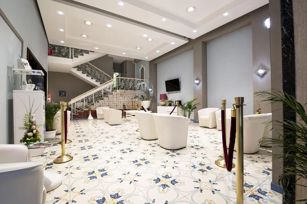 Lobby, Hotel Del Sole, Naples