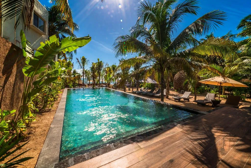 Pool, Mvngata Beach Hotel, Cancun Area