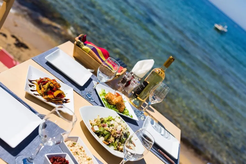 Restaurant, Theo Star Beach Hotel, Crete