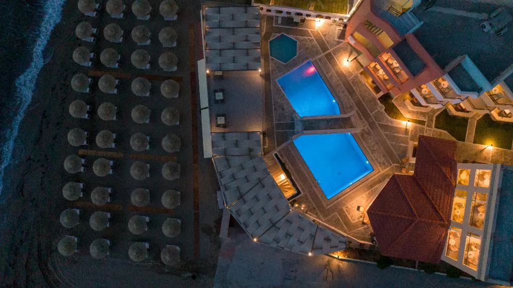 Pool, Dedalos Beach Hotel, Crete
