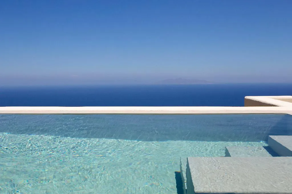 JUNIOR SUITE SEA VIEW WITH PRIVATE POOL Room, Elessa Hotel, Santorini