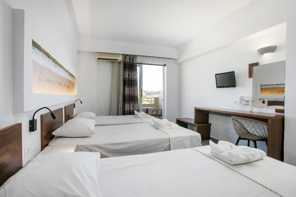 DOUBLE SEA VIEW Room, Hillside Studios & Apartments, Rhodes