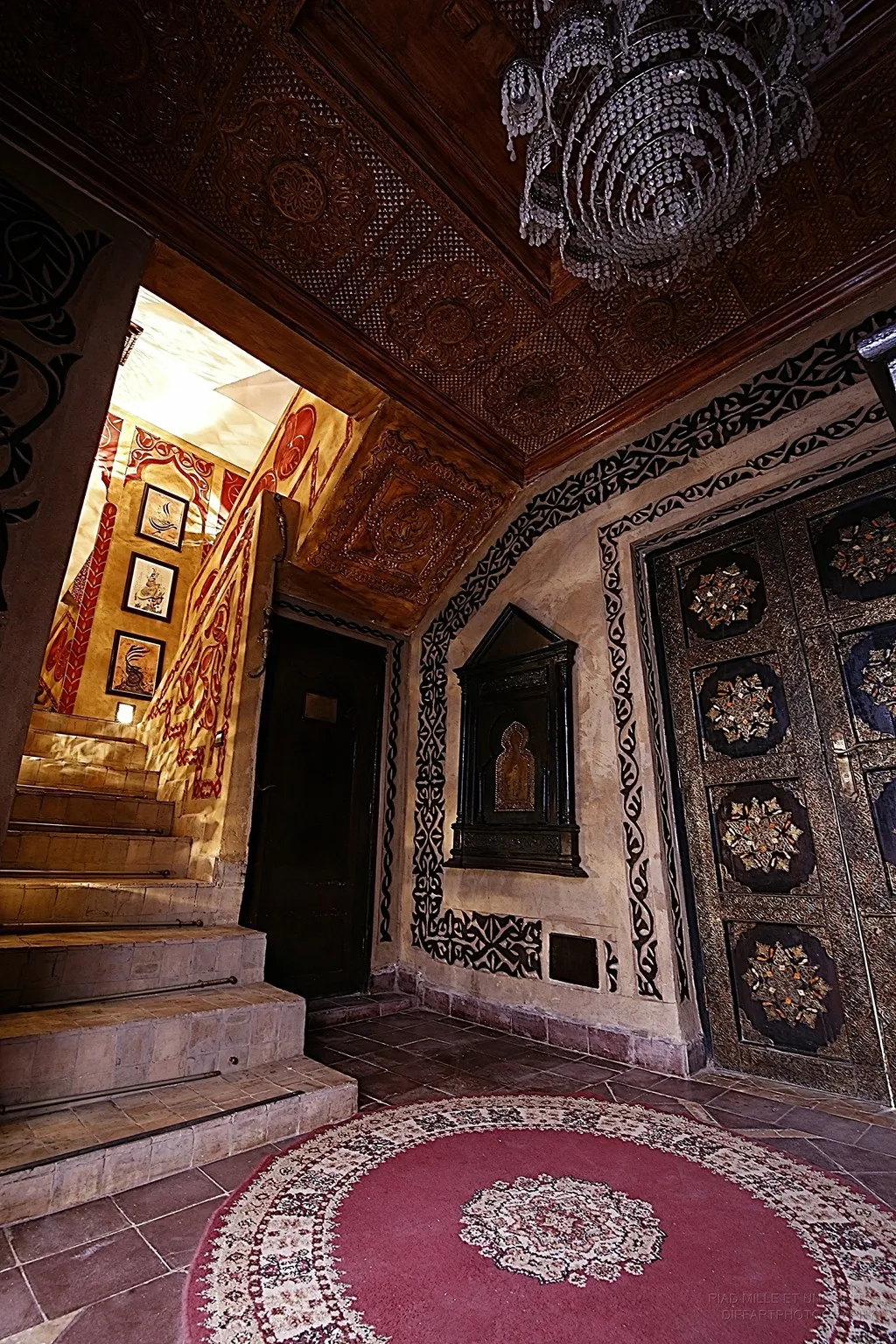 Lobby, Riad Mille Et Une Nuits, Marrakech