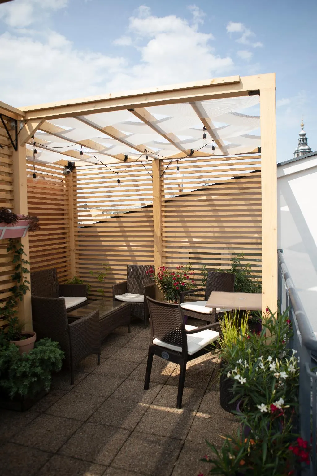 Terrace, Gołębia 8 Residence, Krakow
