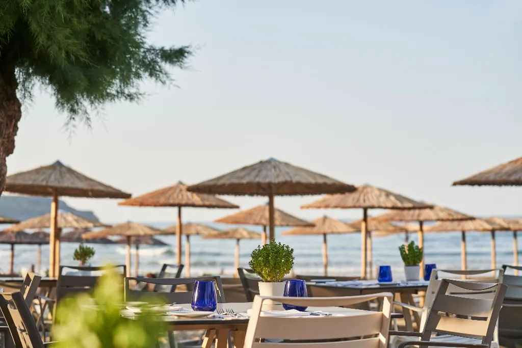 Restaurant, Atlantica Amalthia Beach Hotel, Crete