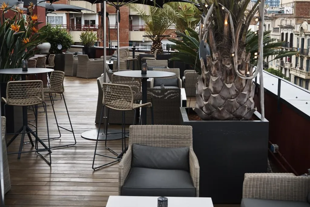 Terrace, Villa Emilia, Barcelona
