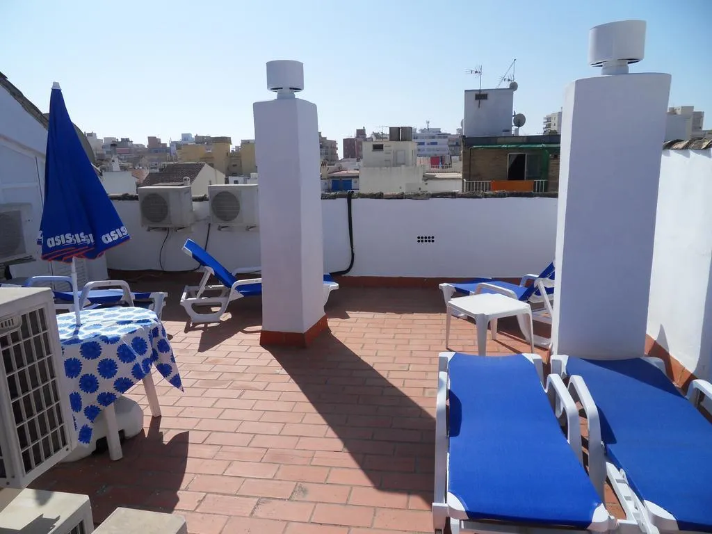 Terrace, Hostal Marbella, Costa Del Sol