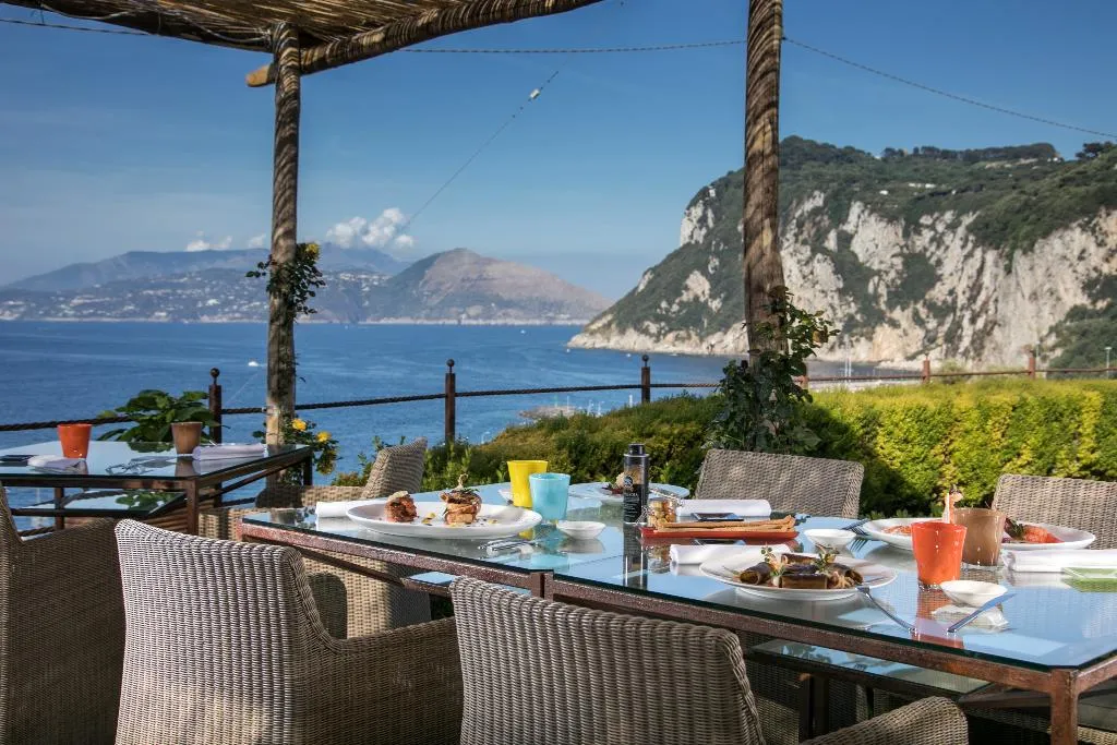 Restaurant, Villa Marina Capri Hotel & Spa, Naples