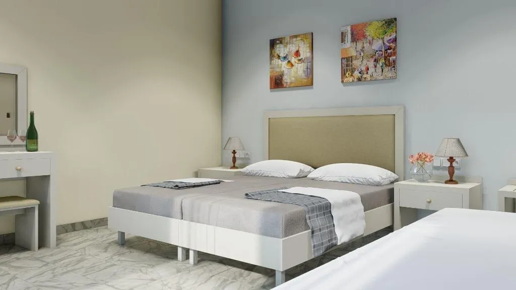 Room, Bomo Amnissos Residence, Crete