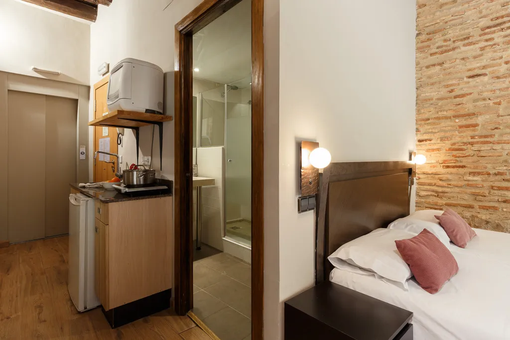 STUDIO CAPACITY 2 Room, AinB Picasso-Corders Apartments, Barcelona
